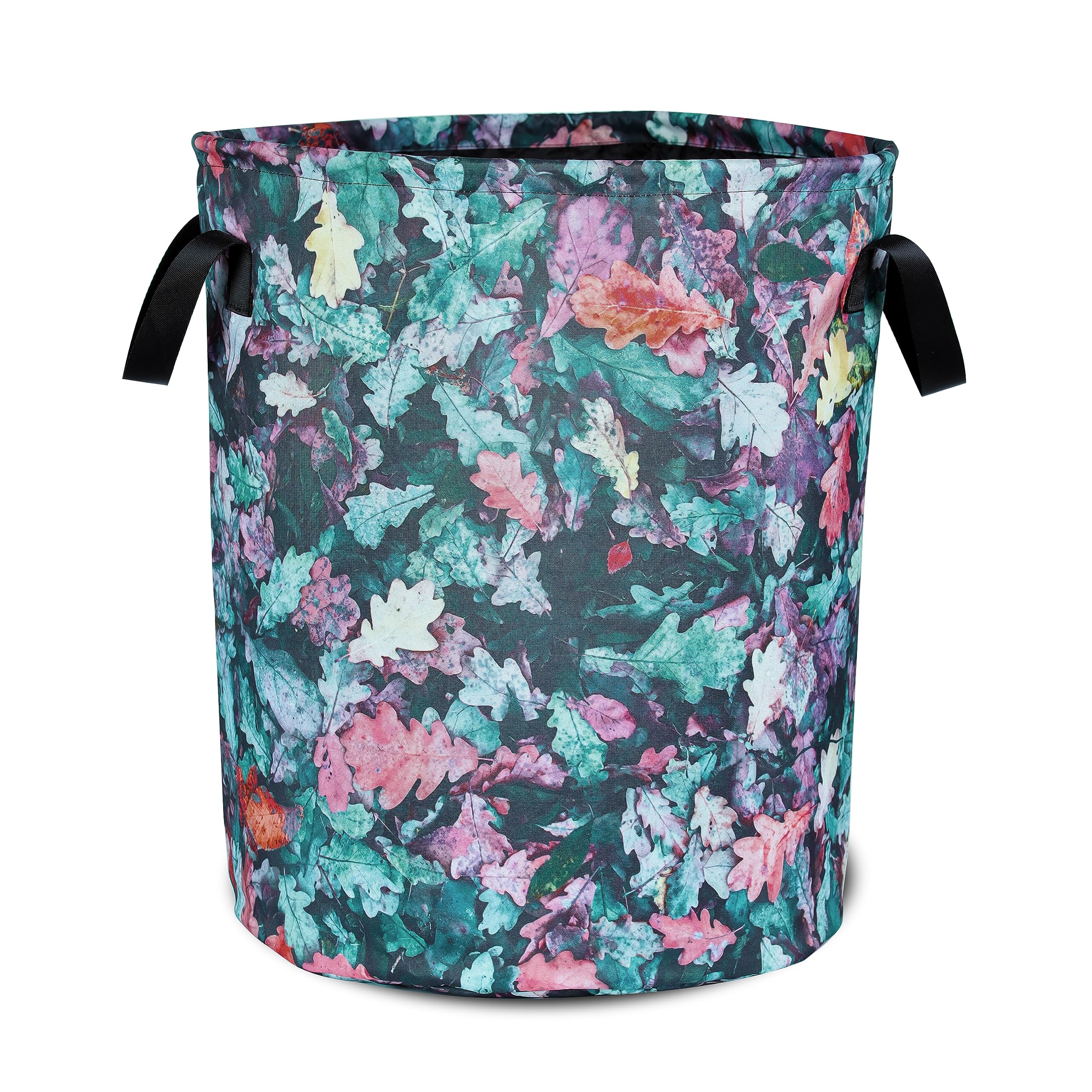 Basketball Texture Laundry Basket Ball Foldable Waterproof Oxford Cloth Funny Tote Bag Laundry Hamper Clothes Storage Bucket Toy Organizer For Bathroom/Laundry Storage/Bedroom 17.7x13.7 Inch